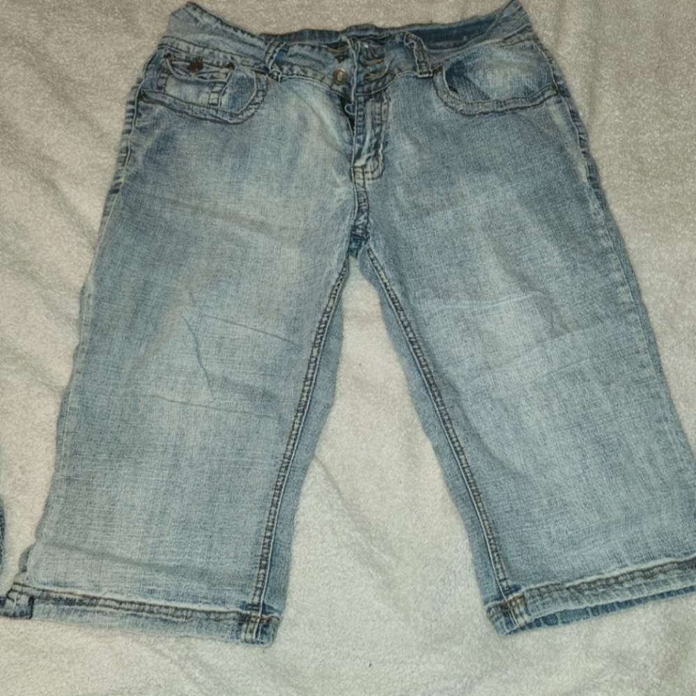 Womens Jean Capris